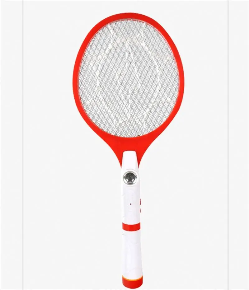 China supplier electric flyswatters led flashlight electronic mosquito swatter