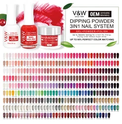 China VW Best quality Nail Color Dipping Acrylic Powder Nail System 1000colors starter kit dip powder