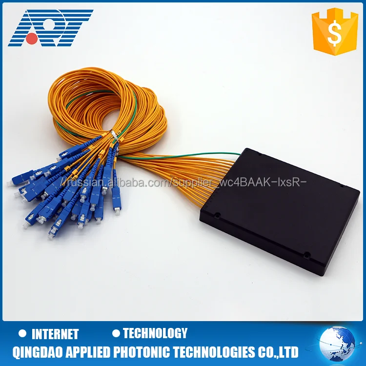  1260-1650nm ABS поле тип 1x16 1x8 1x32 1x64 SC и SM fiber optic PLC