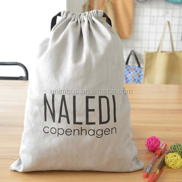 Большой хлопковый пылесборник для сумки с индивидуальным принтом