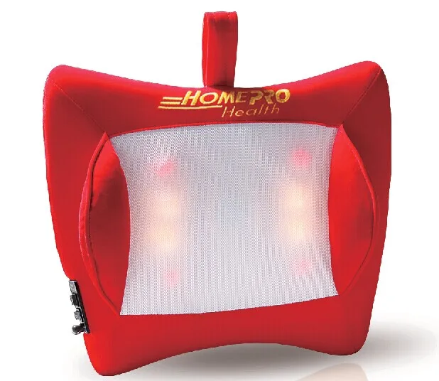 4D Neck Massage Pillow Shiatsu Back Massager Cushion with 8 Rollers and Heat Function To Relieve Your Neck