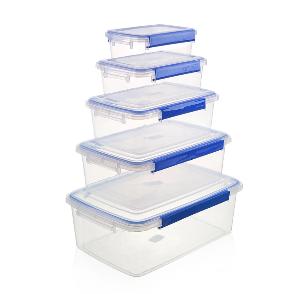 Multifunction Kitchen clear reusable plastic food container