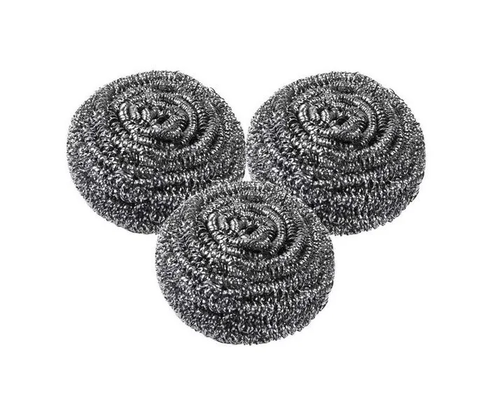 Silver Cleaning Scrubber Roll, Metal Scourer,Mesh Scourer Galvanized Mesh Roll