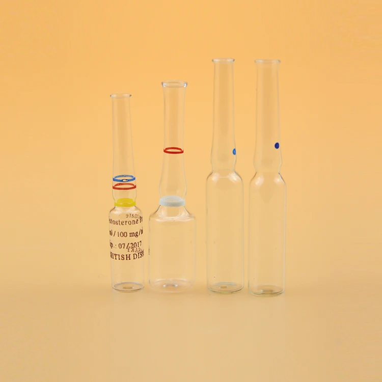 Wholesale serum glass ampoule vial mini 1ml glass ampoule
