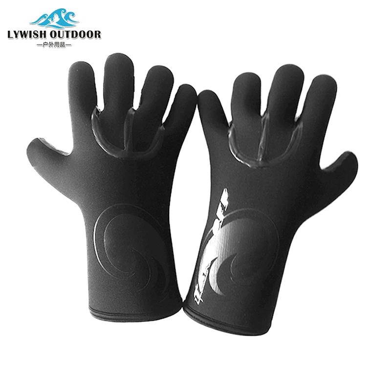 diving 5mm thickness neoprene glove keep warm and protection glove