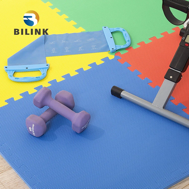 Bilink 60x60cm Non-slip Soft Waterproof Non-toxic interlocking EVA foam floor mat for kids play
