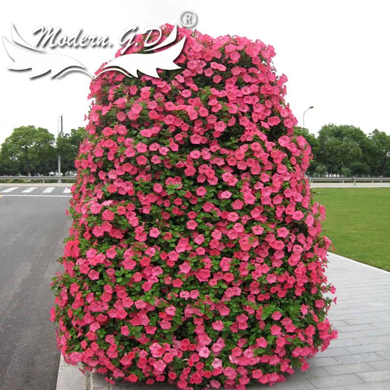 Outdoor landscaping  modeling pp material plastic pot ordinary pots with buckle