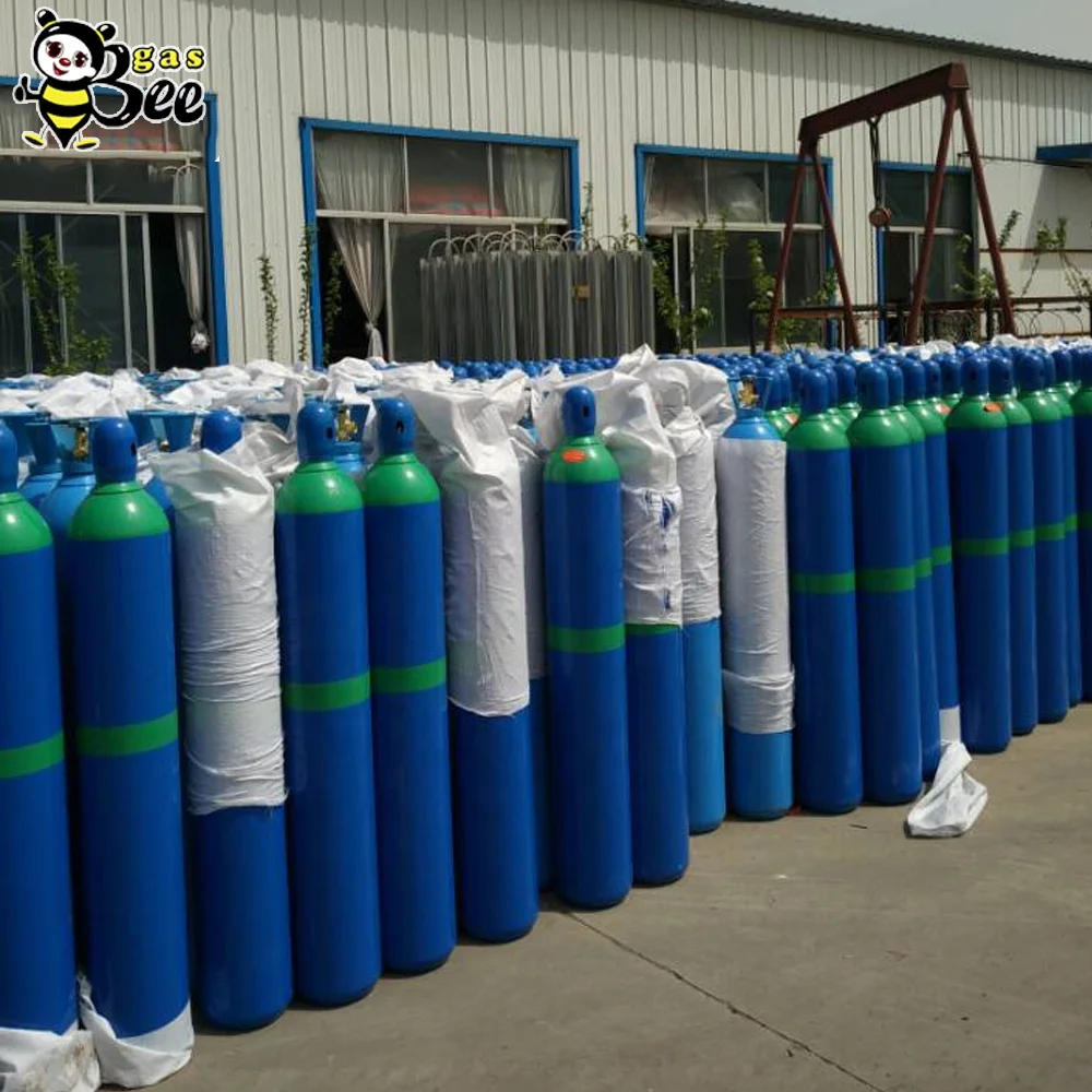  Медицинский кислородный баллон размером 40 л медицинский кислорода с кислородным баллоном для продажи