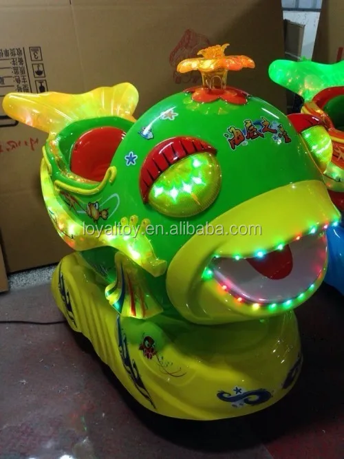 2021 coin operated kiddie ride, fish amusement ride, commercial grade amusement equipment