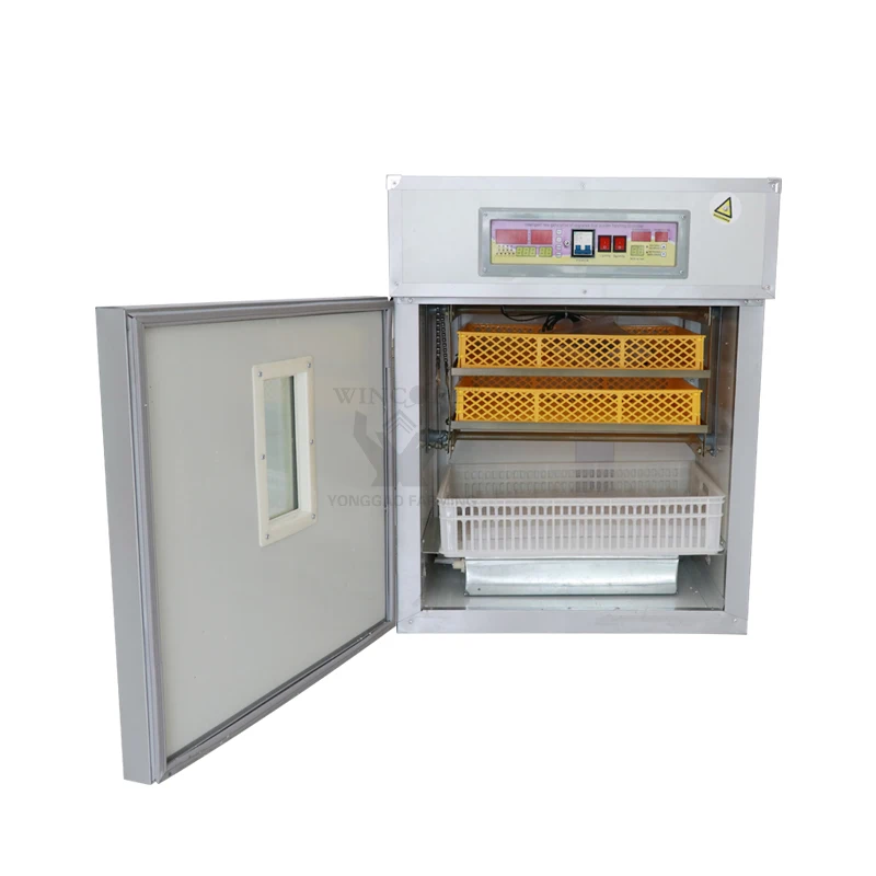 China Cheap Chicken Quail Broiler Temperature And Humidity Controller Hatching 100 176 Egg Incubator For Sale