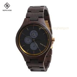 popular China supplier cheap wooden watch custom brand wood watches minimalist style