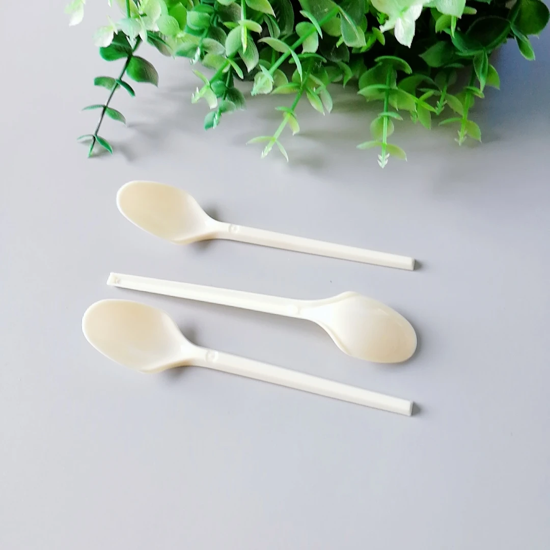 raw materials for disposable plastic spoon wholesale small tea spoons coffee spoon
