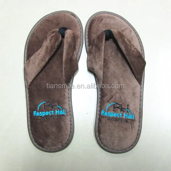 Cheap Biodegradable disposable pedicure flip flops is hotel slipper