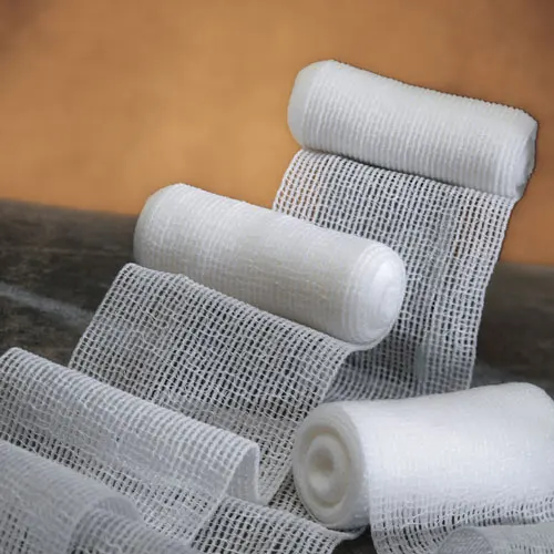 Woven edge non steril gauze bandage for boxing fighter