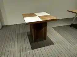 Дешевый деревянный журнальный столик из
