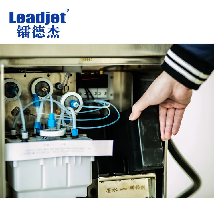 Leadjet V280plus Cij Inkjet Printer High Speed for Food Expiration