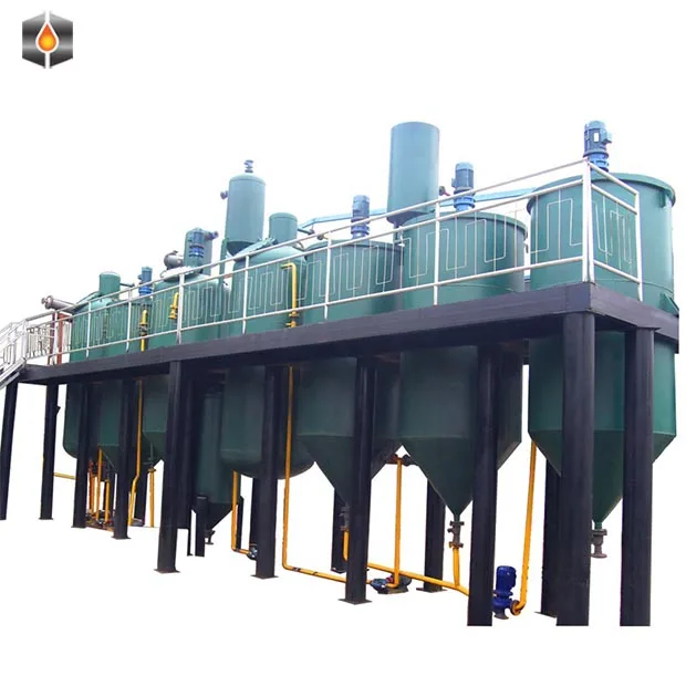 palm oil bleaching hydrogenated palm oil refining machine