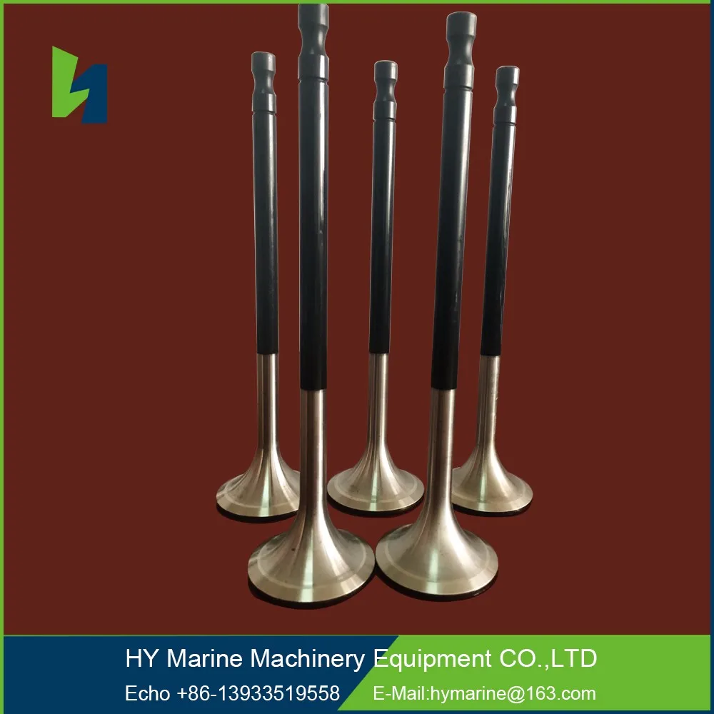 hot sell ship motor spare parts exhaust valve spindles diesel marine engine valves S60MC