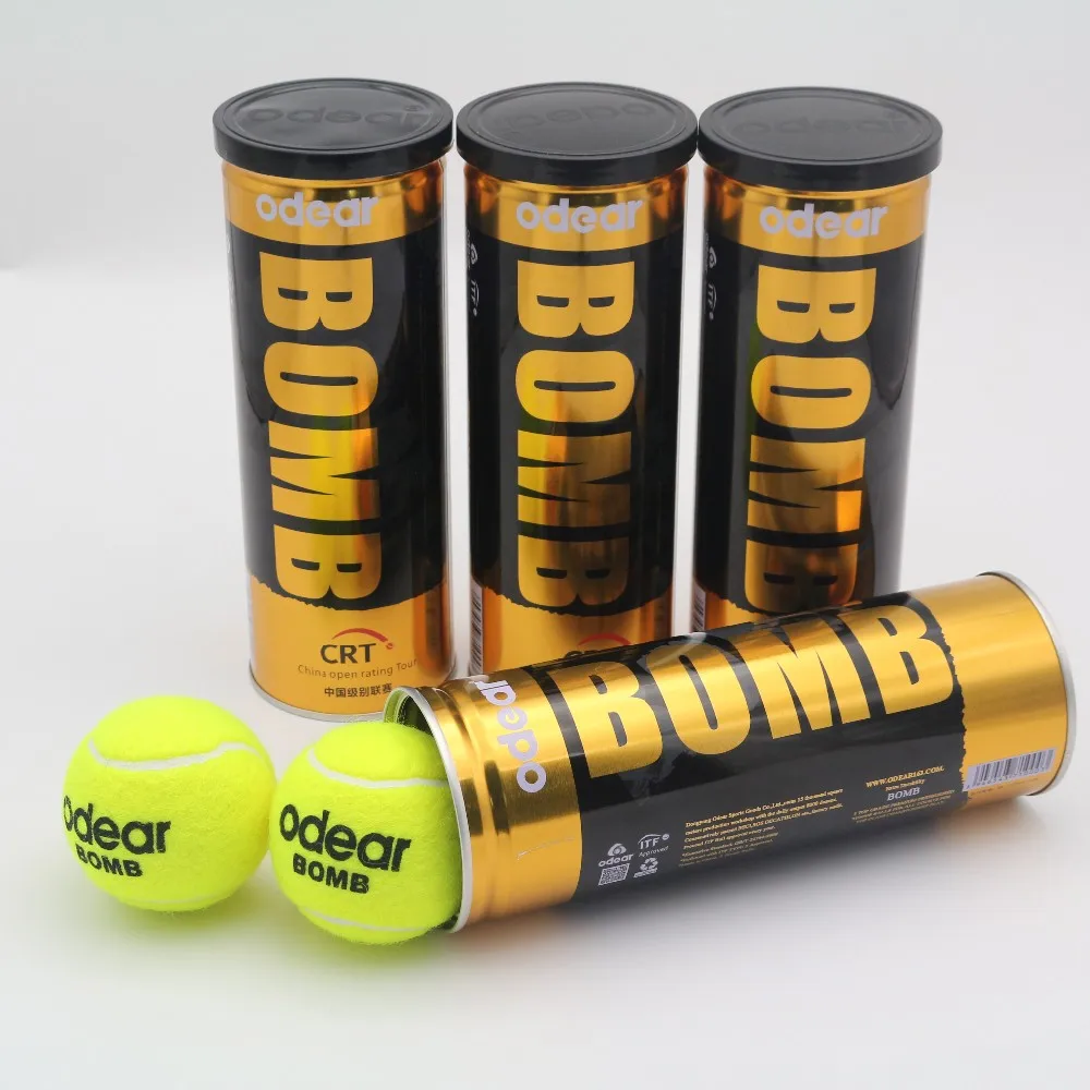 
Top quality ITF Approval Odear Tennis ball Tin package for match 