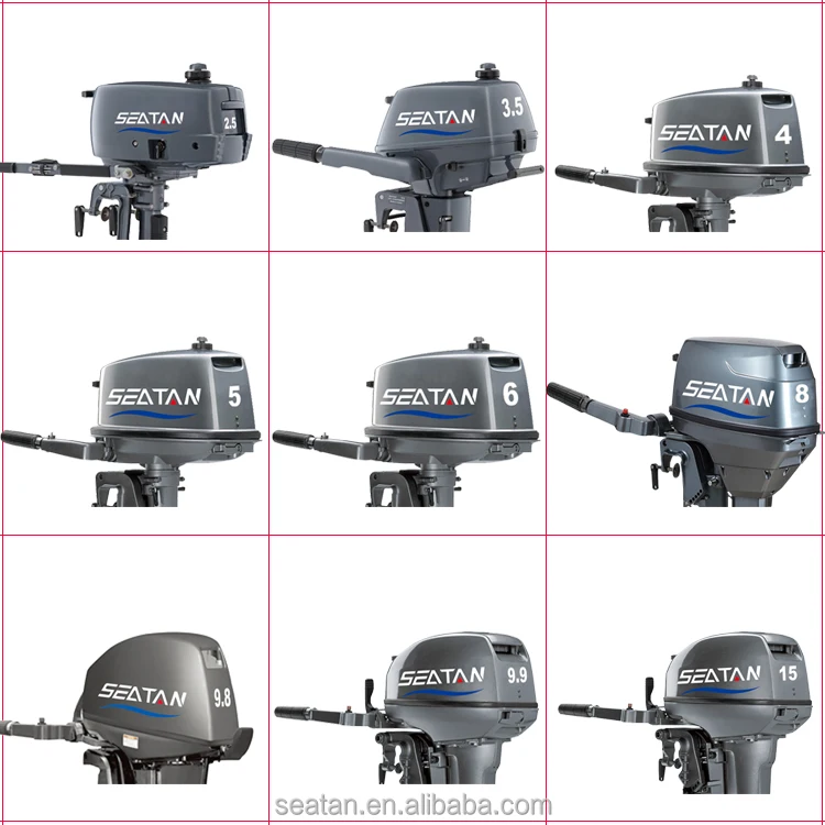 T8BML 8HP 2-stroke long shaft outboad engine boat motor outboard motor