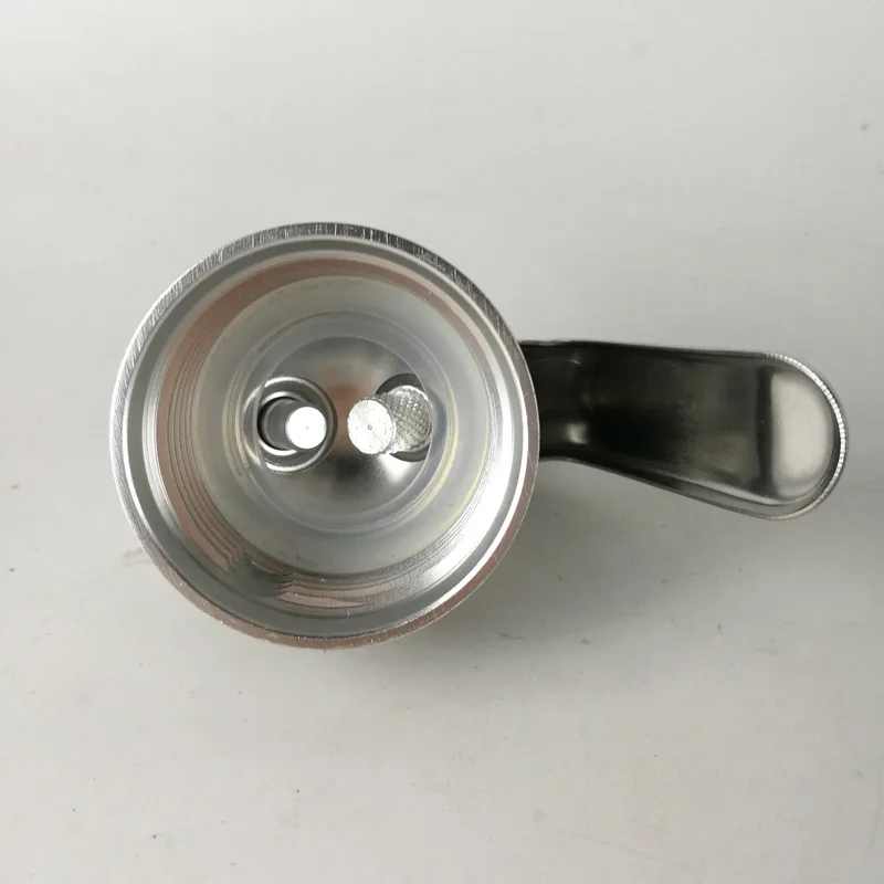 Черный Профессиональный дозатор взбитого крема с герметичными усиленными алюминиевыми нитями для максимальной прочности и безопасности-1 пинта