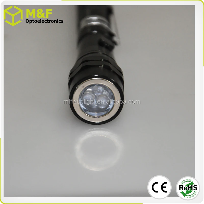 2022 Hot Sell Magnetic head with 3 LED Flexible Portable Torch Light Pen Mini Work BBQ Light