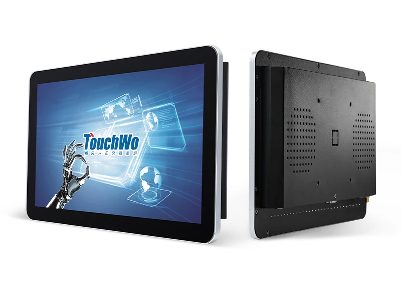 Промышленный сенсорный экран 15,6 дюйма, компьютер «все в одном» с os xp/7/8/10 для полиции, станции метро, банковского терминала самообслуживания