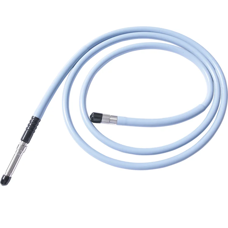 2020 endoscopy cold light source fiber optic light cable with different adaptor