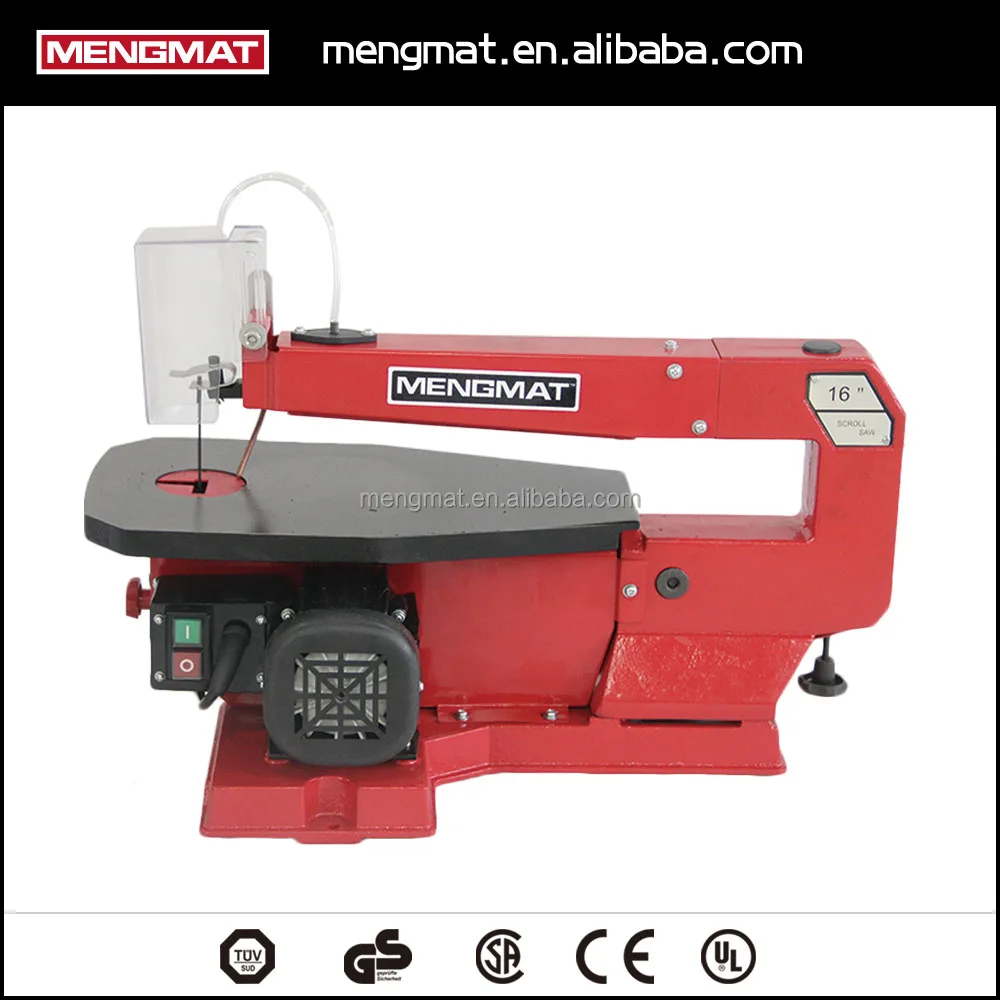 woodworking industrial precision bench table variable speed scroll saw machine