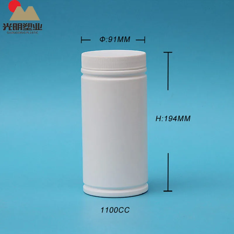 China Supplier Plastic Round Plastic Food Container With Screw Lid
