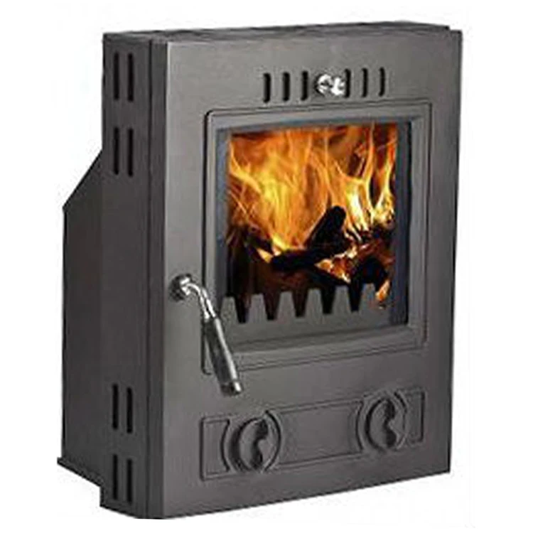 Hot Sale Insert Steel Body With Cast Iron Face Multi-fule Gas And Wood Fireplaces stoves
