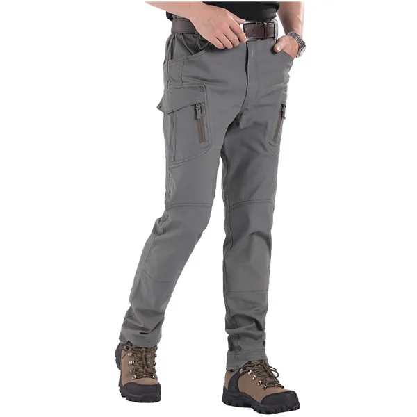 Мужские тактические брюки-карго ESDY IX9 черного цвета