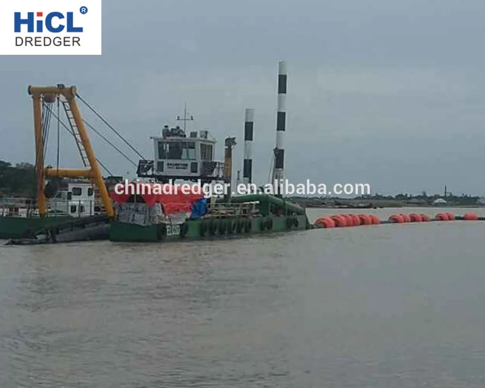 2020 18Inch 3500m3/h hydraulic cutter suction sand dredger for sea/river/lake/canal/pond dredging/cummins dredger engine