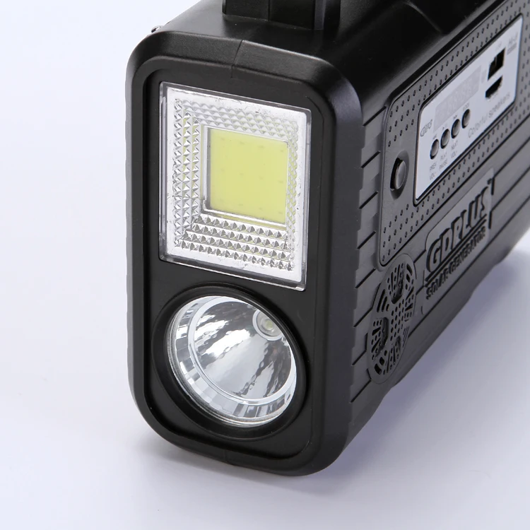 2018 Hot selling of solar light kits and good quality emergency battery of solar light system with FM radio