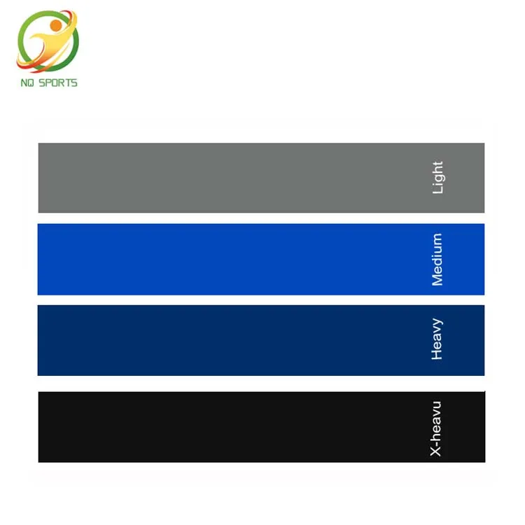 Сверхмощный тренировочный фитнес мини-браслет с логотипом индивидуальные печатные Эспандеры петли тренировочные ленты