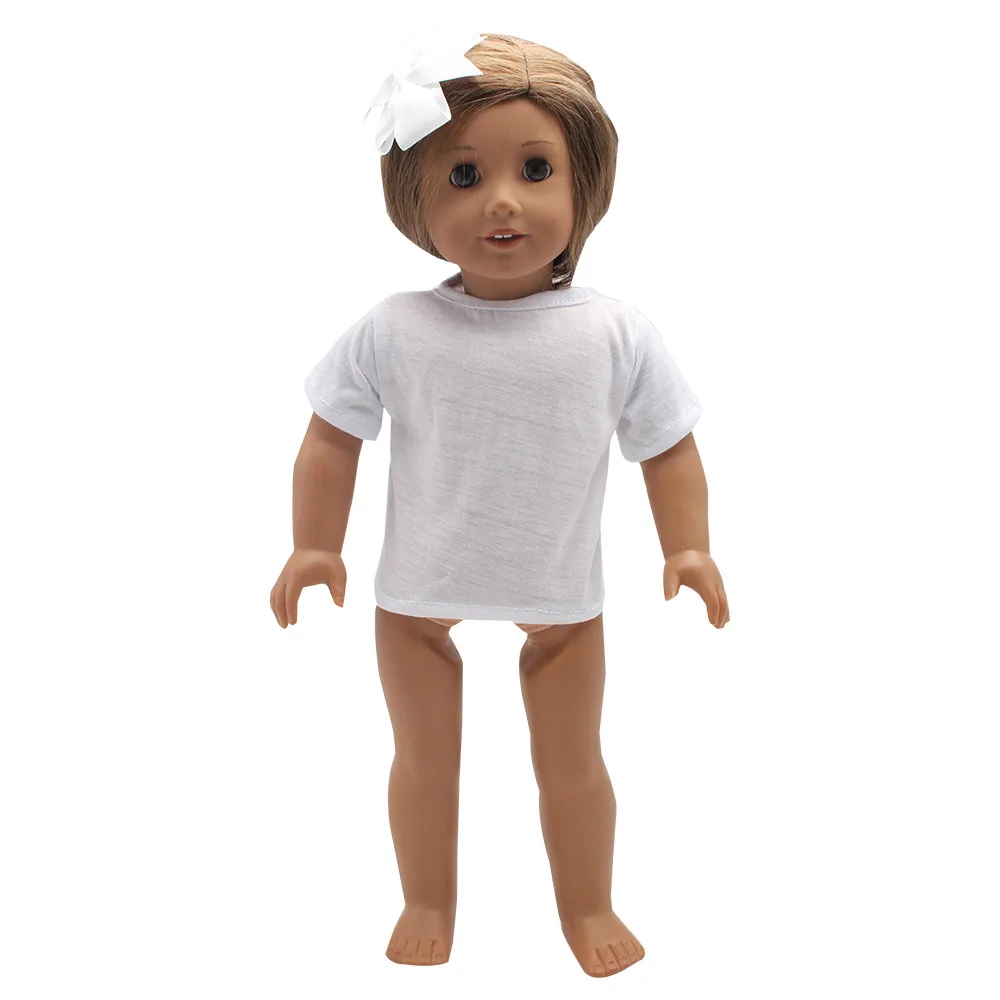 
American 18 inch doll cotton T-shirt and pants clothes 