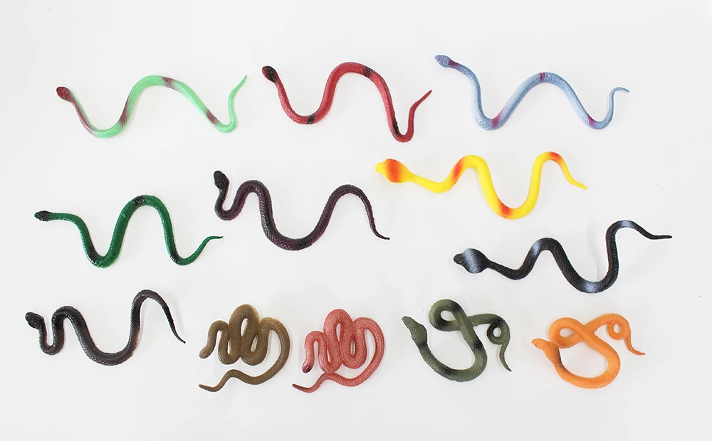 2019 new reptile snake figure mini plastics animals toys for kids