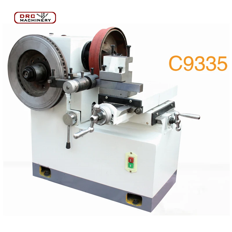 truck disc drum brake drum lathe for repairing brake discs of medium and small vehicles.