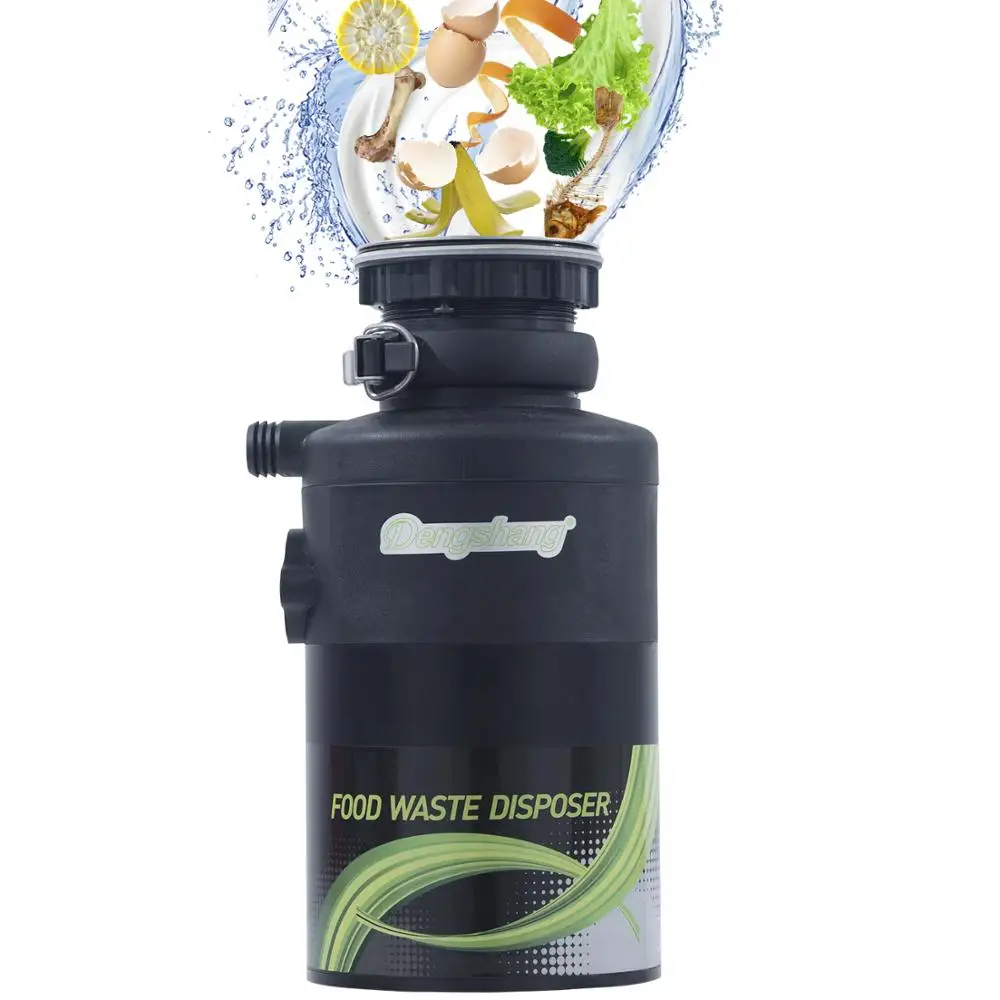 1/2HP двигатель постоянного тока 220 В 110 В, измельчение 3 этапа, утилизация мусора для дома, экономически выгодно