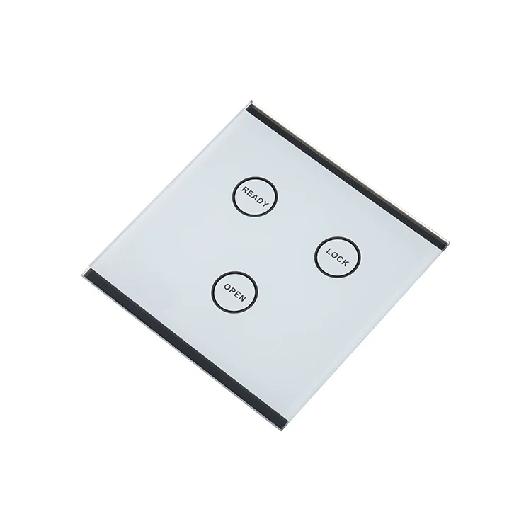Custom Glass Electronical Touch Switch Control PMMA Panel
