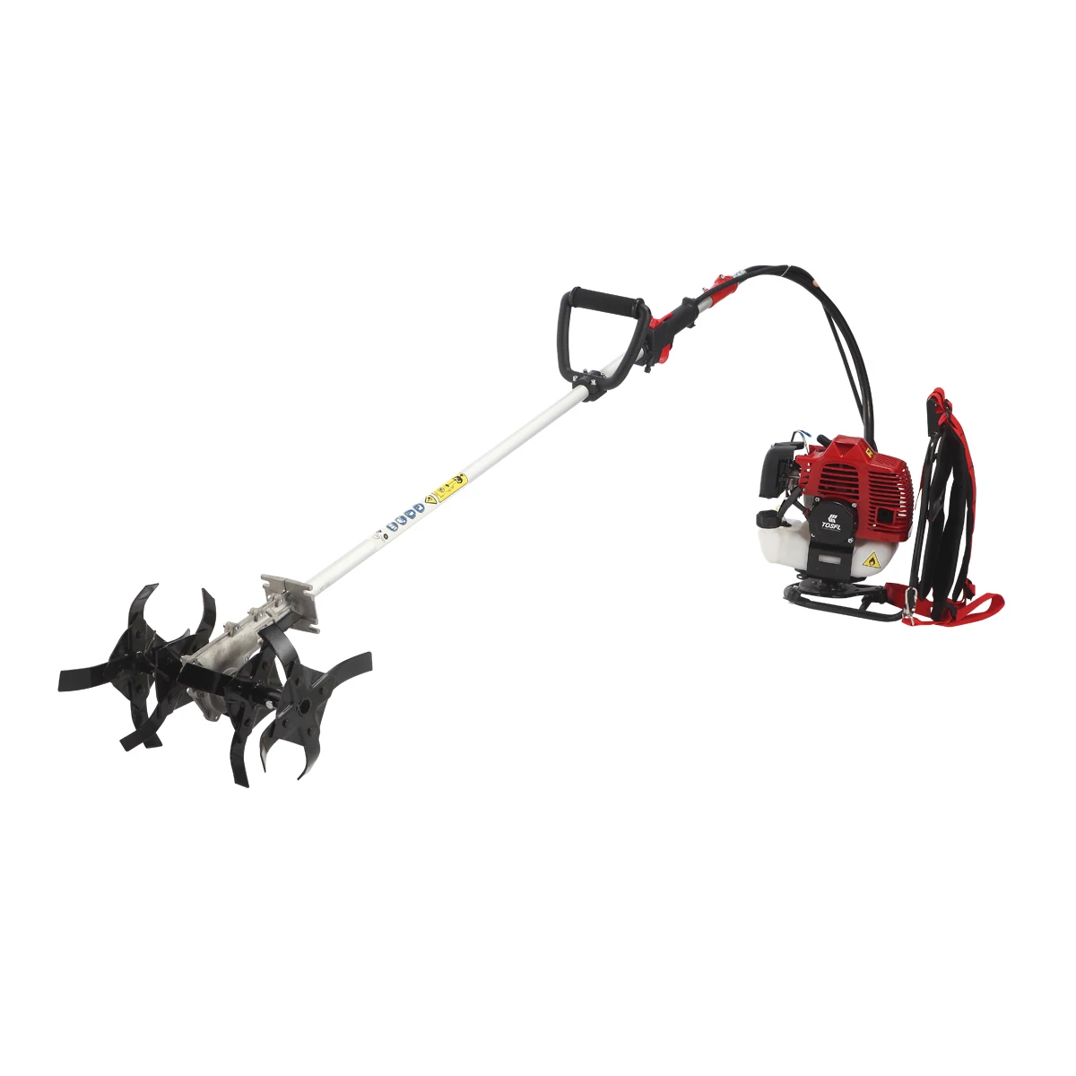 Mini Manual Gasoline Cultivator Tiller High Productivity Plowing Machine
