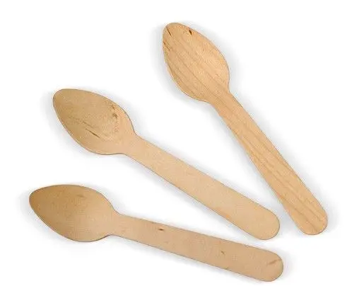 China supplier natrual bio degradable cheap edible ice cream wooden spoons