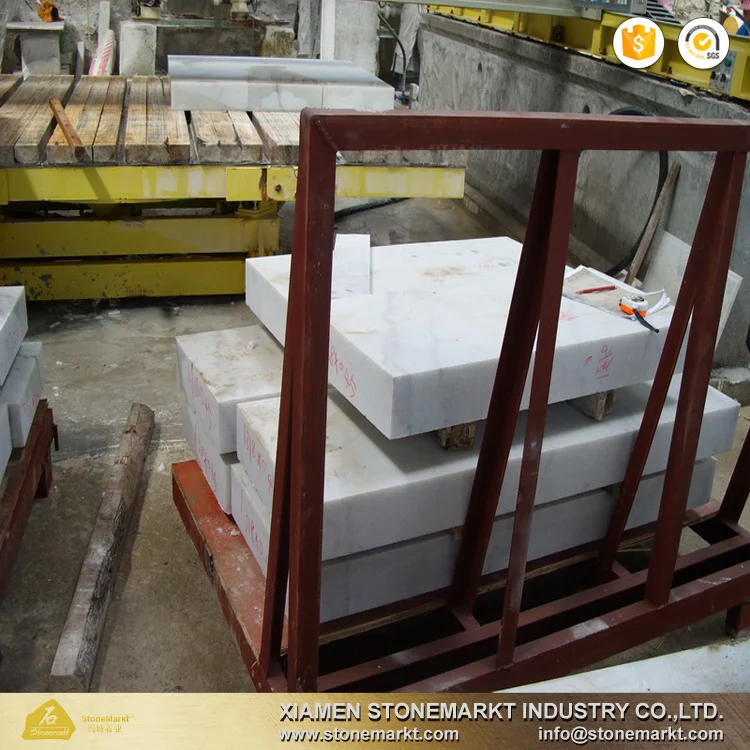 StoneMarkt Carrara White marble cube stone