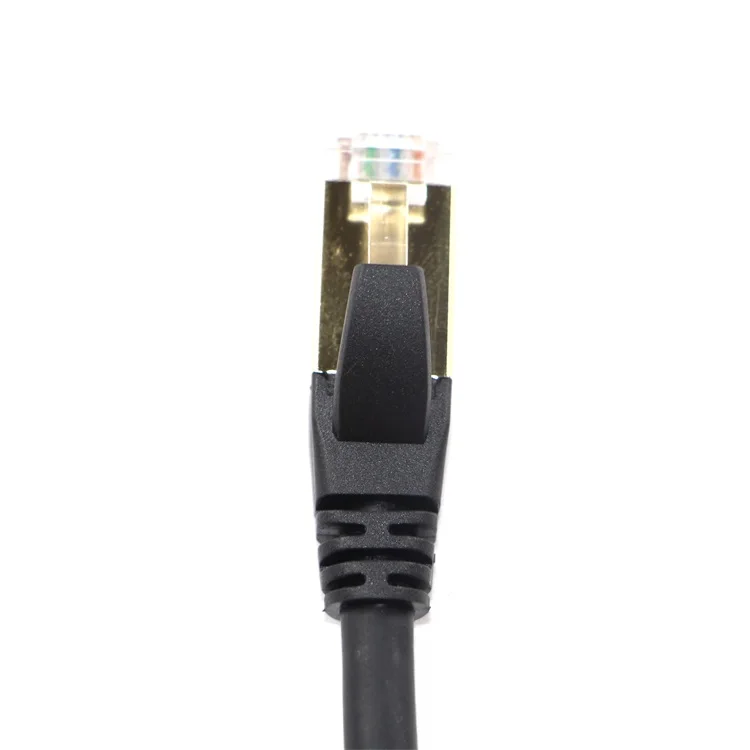 Shielded Ethernet Cable UTP FTP Cat6 Cat7 cat8 26AWG  Patch Cord Cable