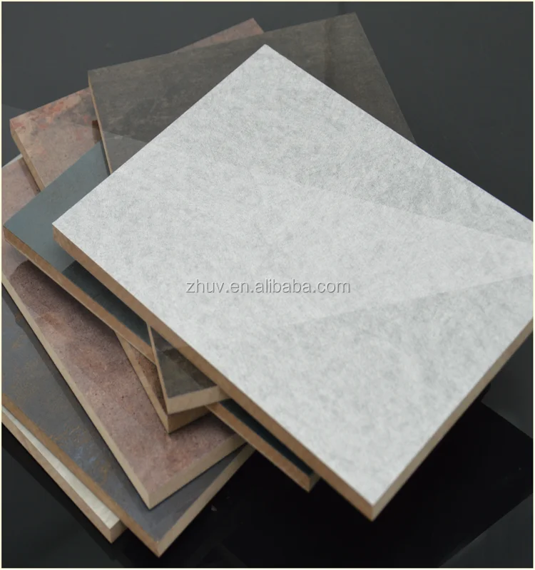 ZH UV Глянцевая Мраморная Панель MDF