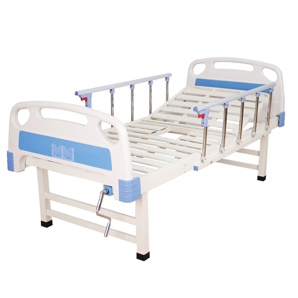Hot Sell abs bed head and foot board medical bed with defecate hole