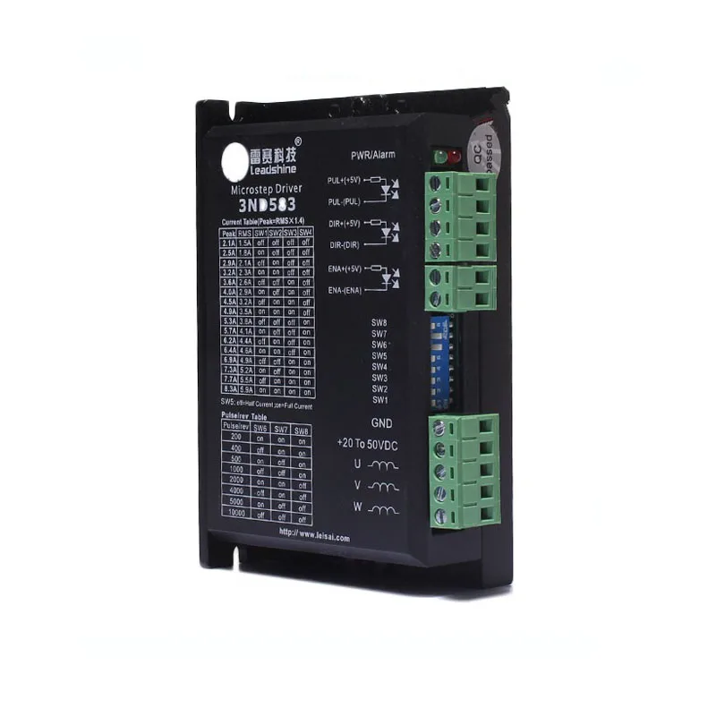 3ND583B/Leadshine драйвер 3ND583/3 фазы шагового привода/драйвер для фрезерный станок с ЧПУ станок для лазерной гравировки/трехфазный шаг