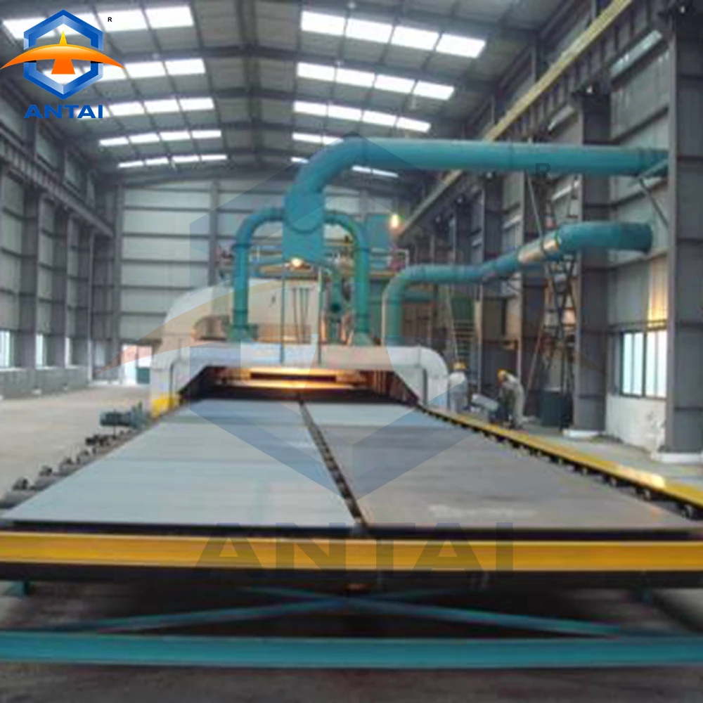 
Automatic plate shot blasting machine / blasting steel plate / plate painting machine 