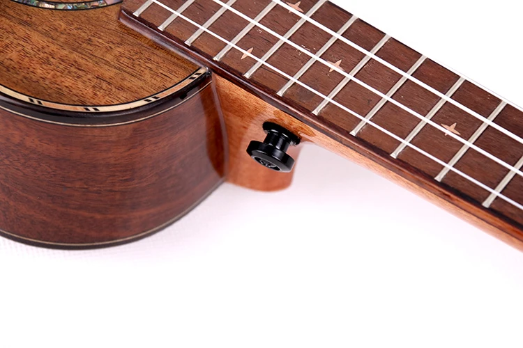 High quality china smiger brand koa soild 24 inch concert ukulele ukelele