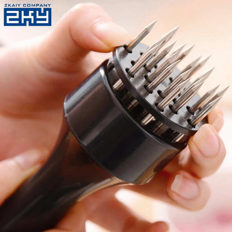 
Wholesale Stainless Steel Profession Meat Tenderizer Needle For Steak Kitchen Tools 